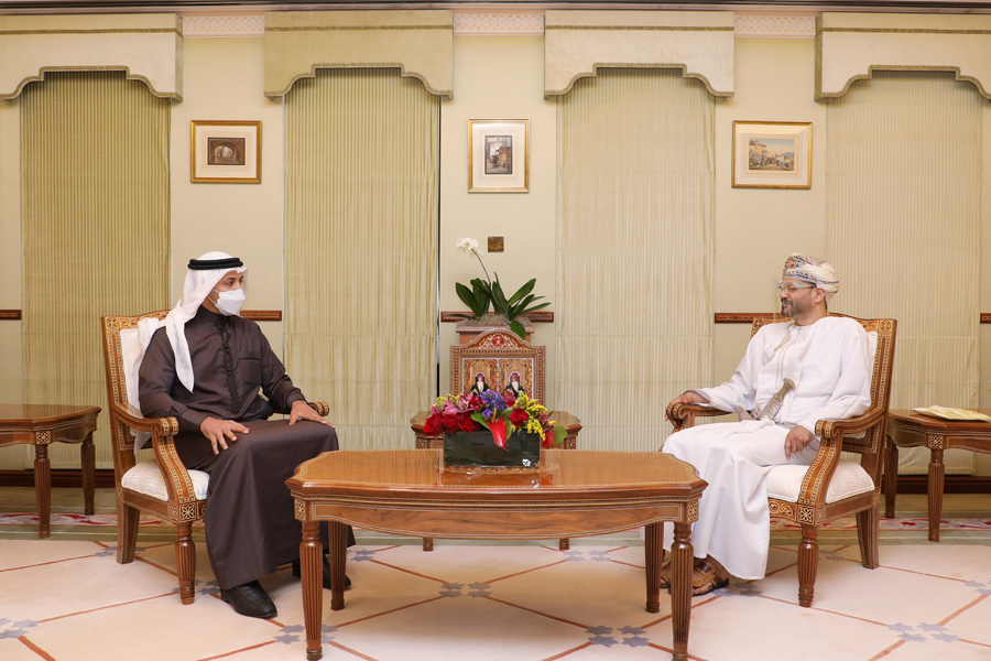 Oman-Foreign-Minister-receives-Undersecretary-Foreign-Affairs-Bahrain