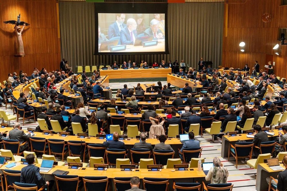 معالي السيد وزير الخارجية يشارك في الاجتماع الوزاري الخاص للأونروا