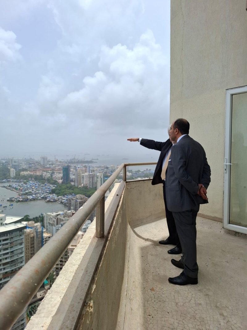 مومباي: القنصل يلتقي مدير مركز التجارة العالمي