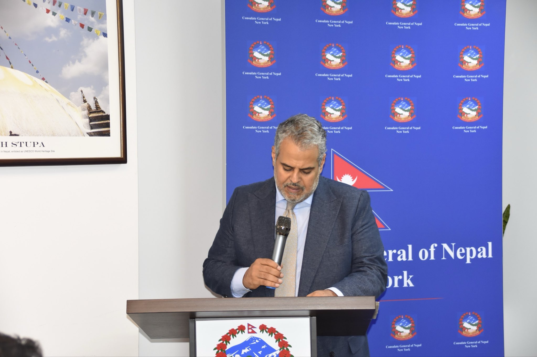 New York: Oman at memorial for Broad Peak victims