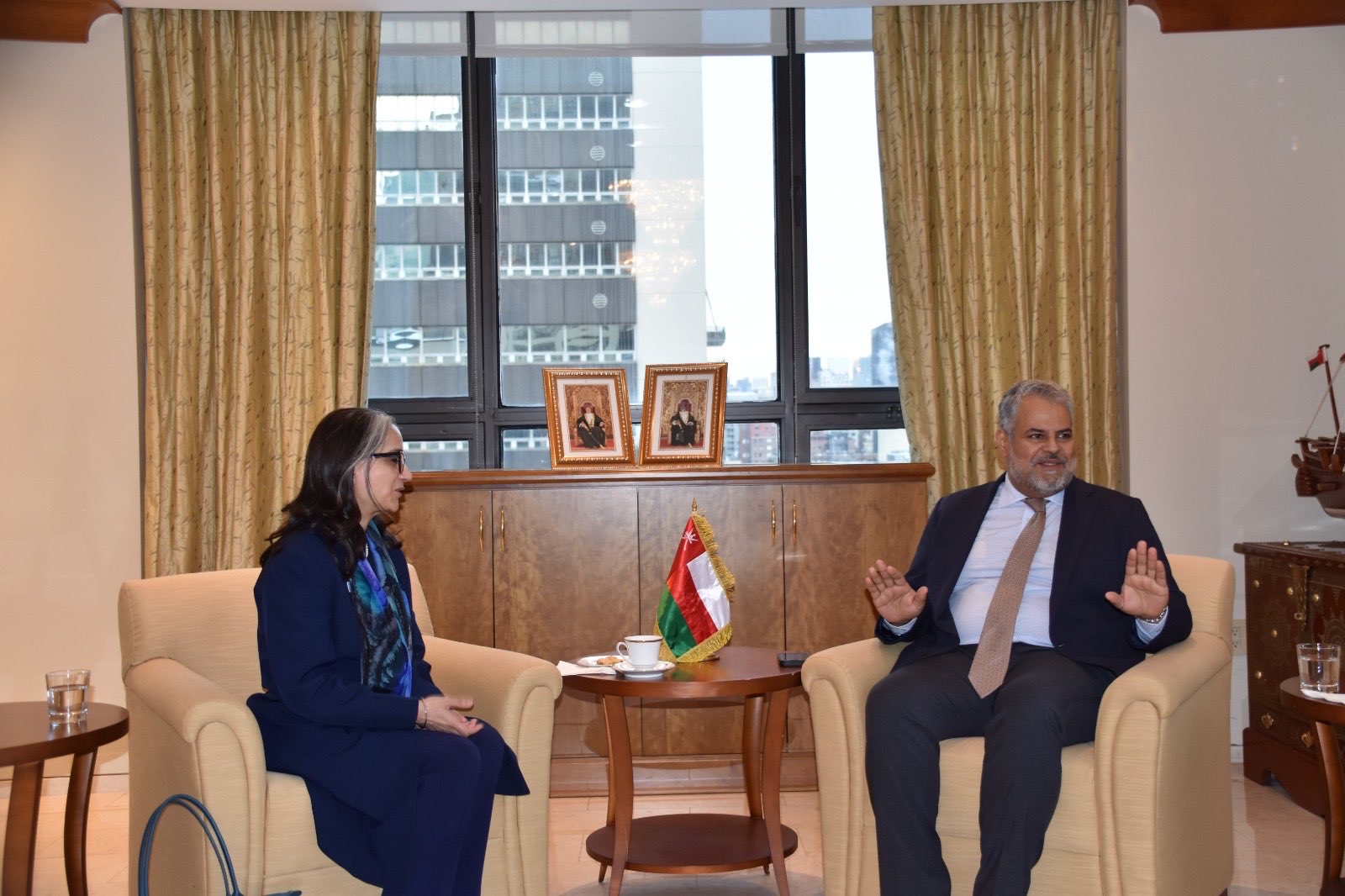 New York: Permanent Representative to the UN meets UNICEF global director