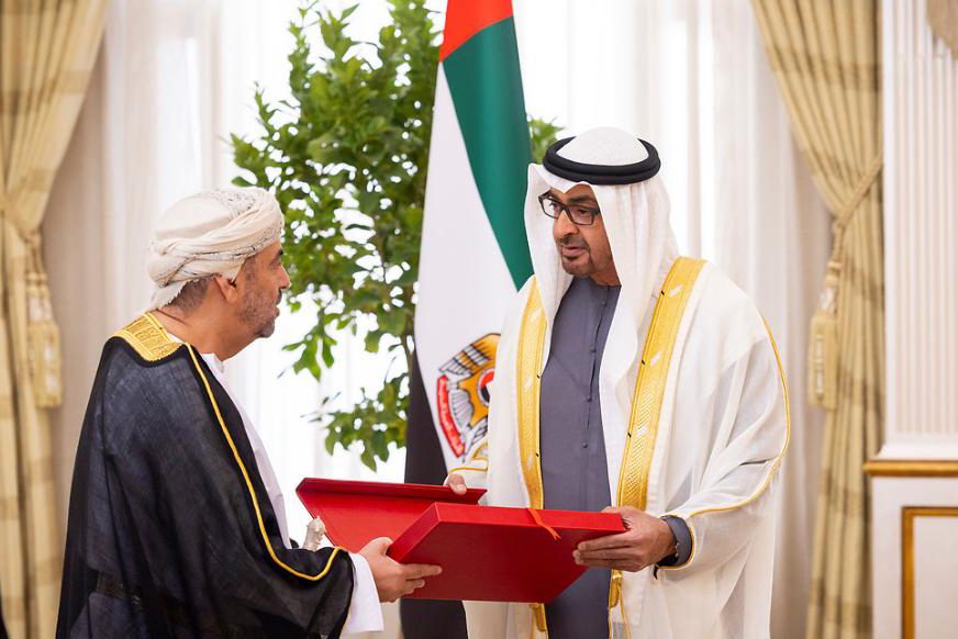 Oman-Ambassador-to-UAE-delivers-His-Majesty's-message