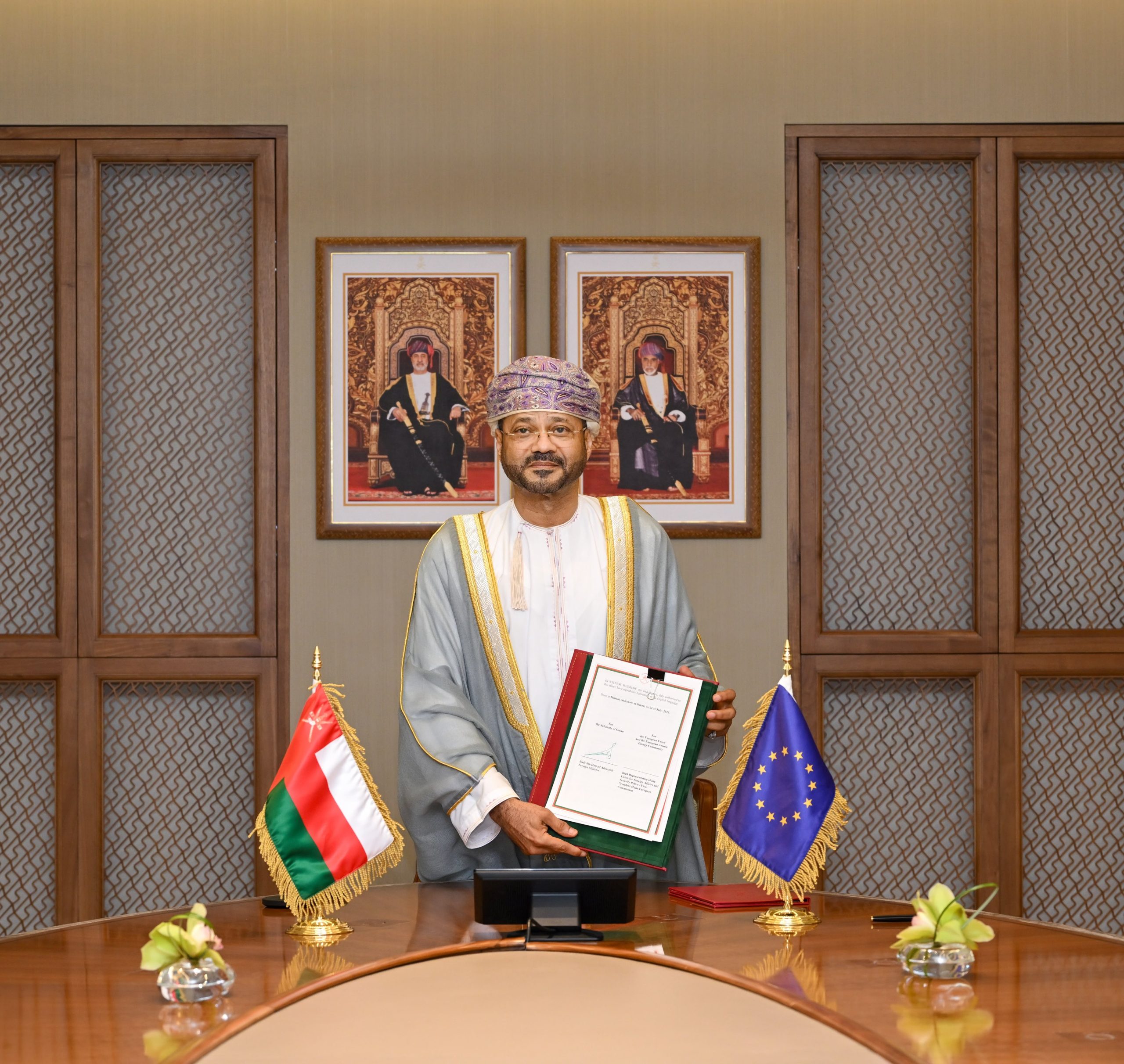 Oman and European Union sign agreement to establish EU Diplomatic Mission in Muscat