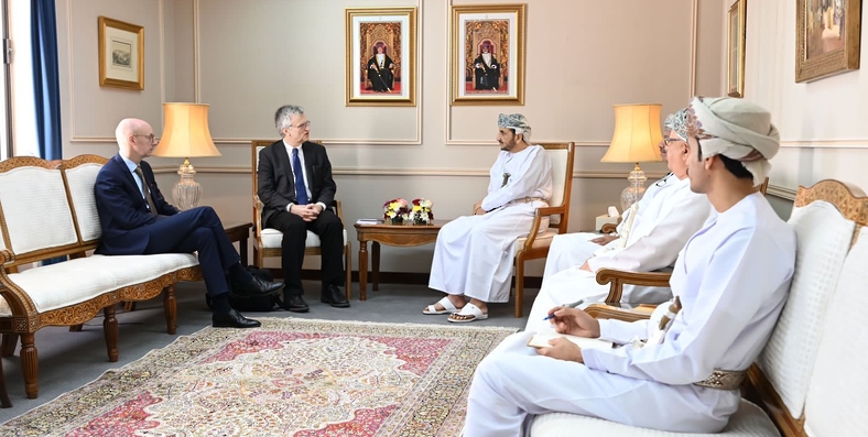 Oman-Foreign-Ministry-meeting-with-Swedish-Yemen-envoy