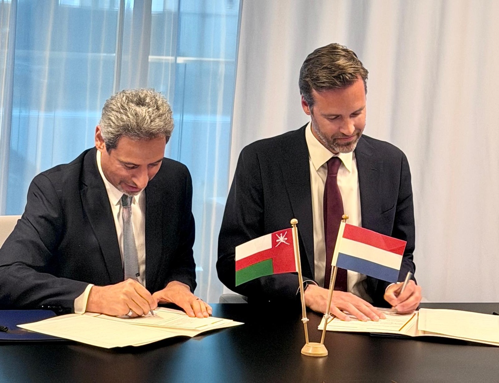 Oman Netherlands sign water agreement