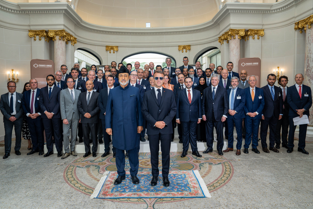 His Majesty and French President attend Oman France Business Forum