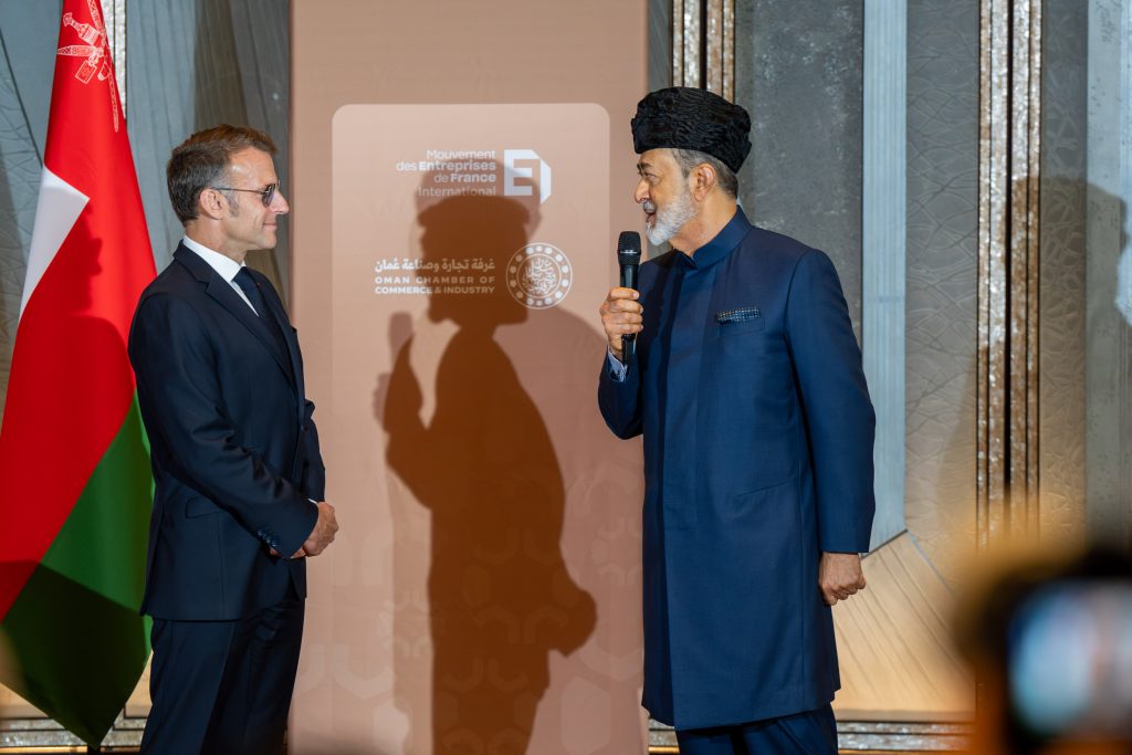 His Majesty and French President attend Oman France Business Forum