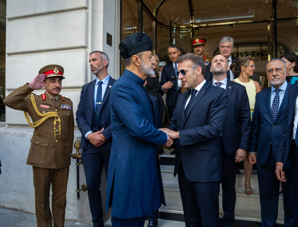 His Majesty and French President attend Oman France Business Forum