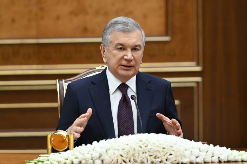 His Majesty sends a written message to the President of Uzbekistan