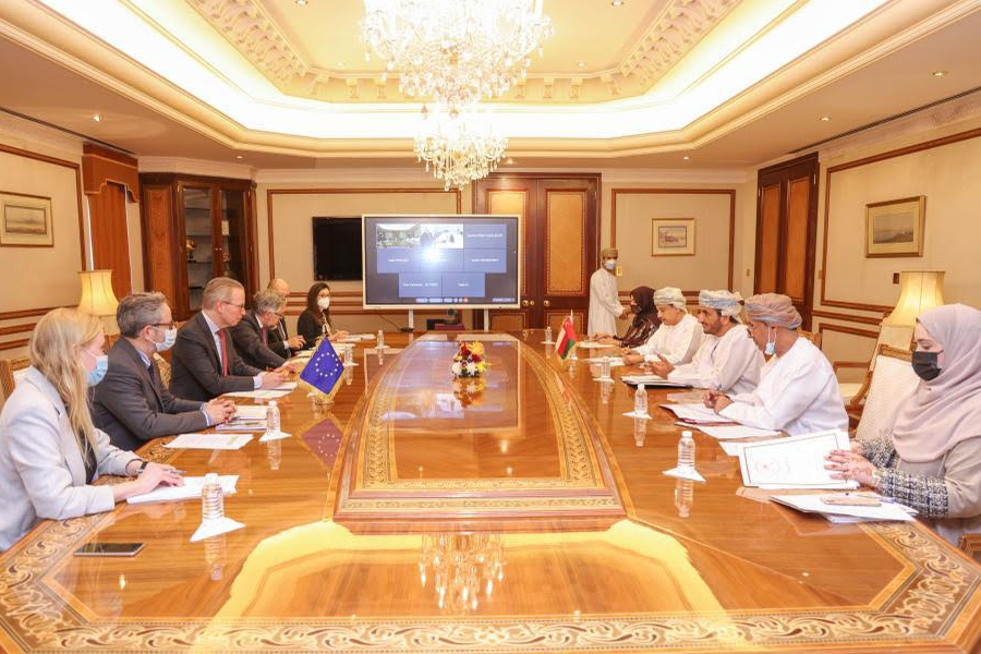 Political-consultations-session-Oman-and-EU