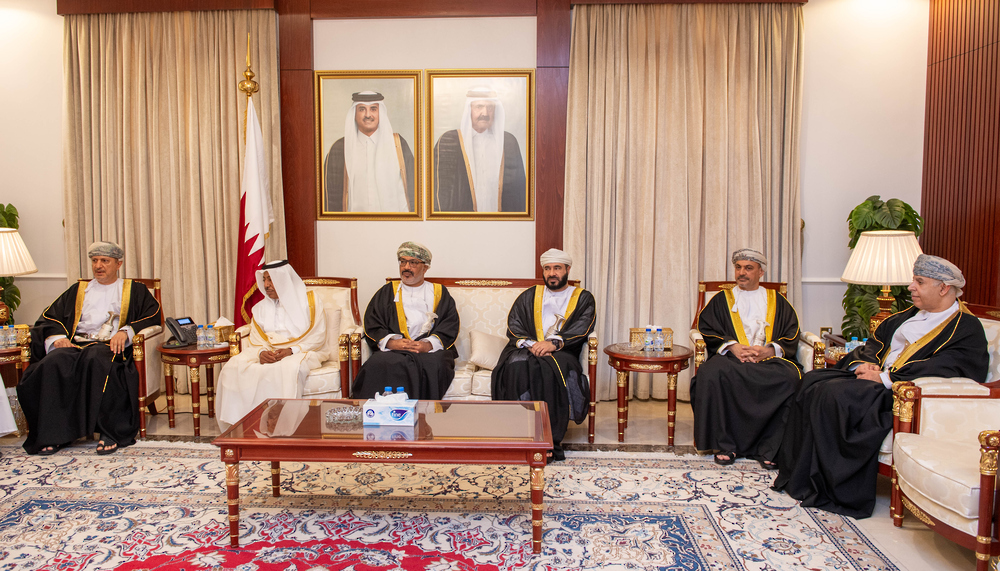 Officials pay condolences at Qatar’s Embassy in Muscat