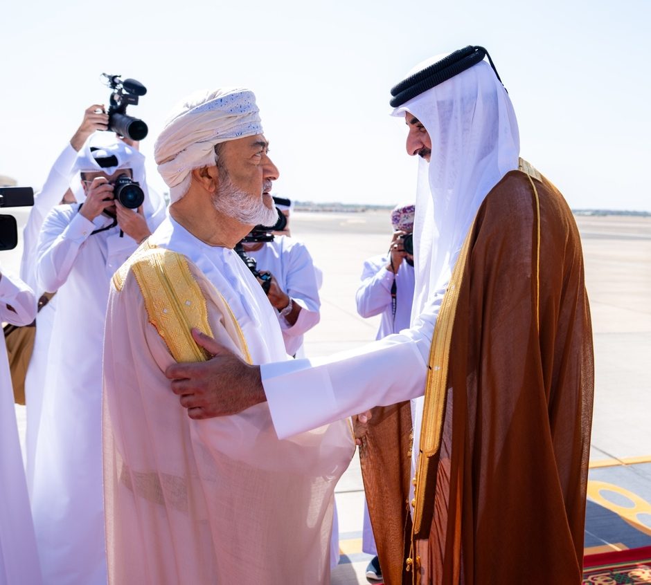 أمير دولة قطر يصل البلاد في زيارةٍ أخويّةٍ خاصّة