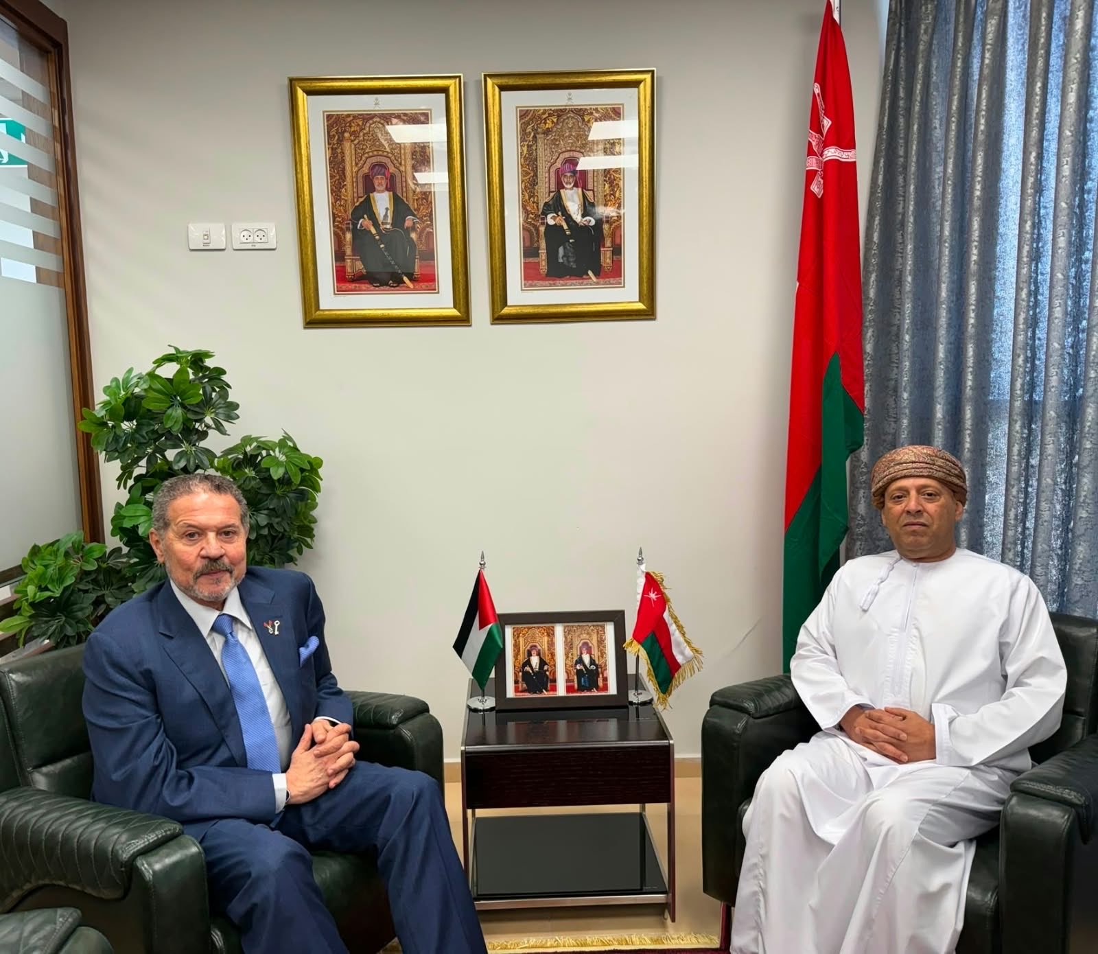 Palestine: Ambassador receives Fatah Central Committee member