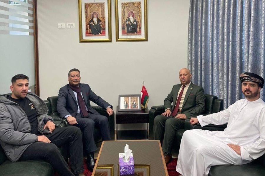 Palestine: Head of Mission Receives Brigadier Haitham Al Tamimi