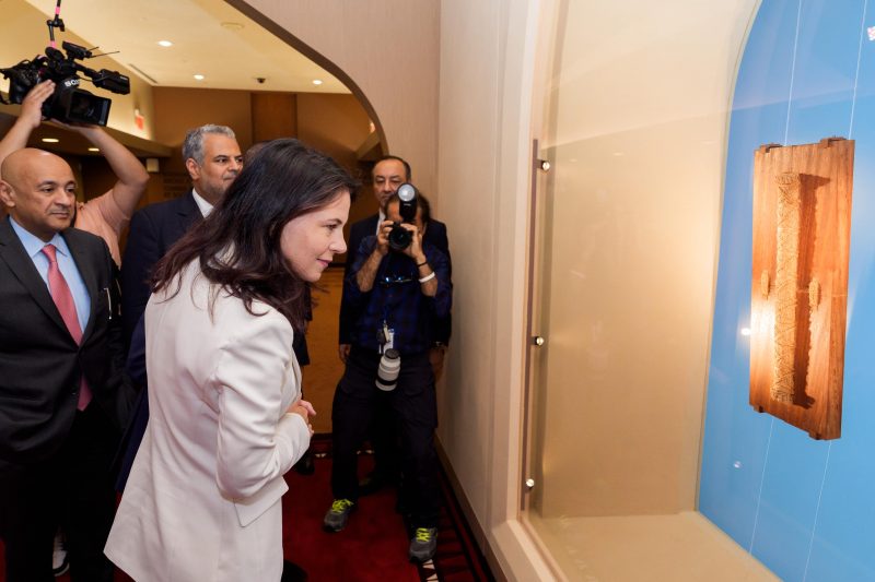 معالي السيد وزير الخارجية يرعى حفل استقبال بمناسبة تحديث قاعة عمان في مبنى الأمم المتحدة