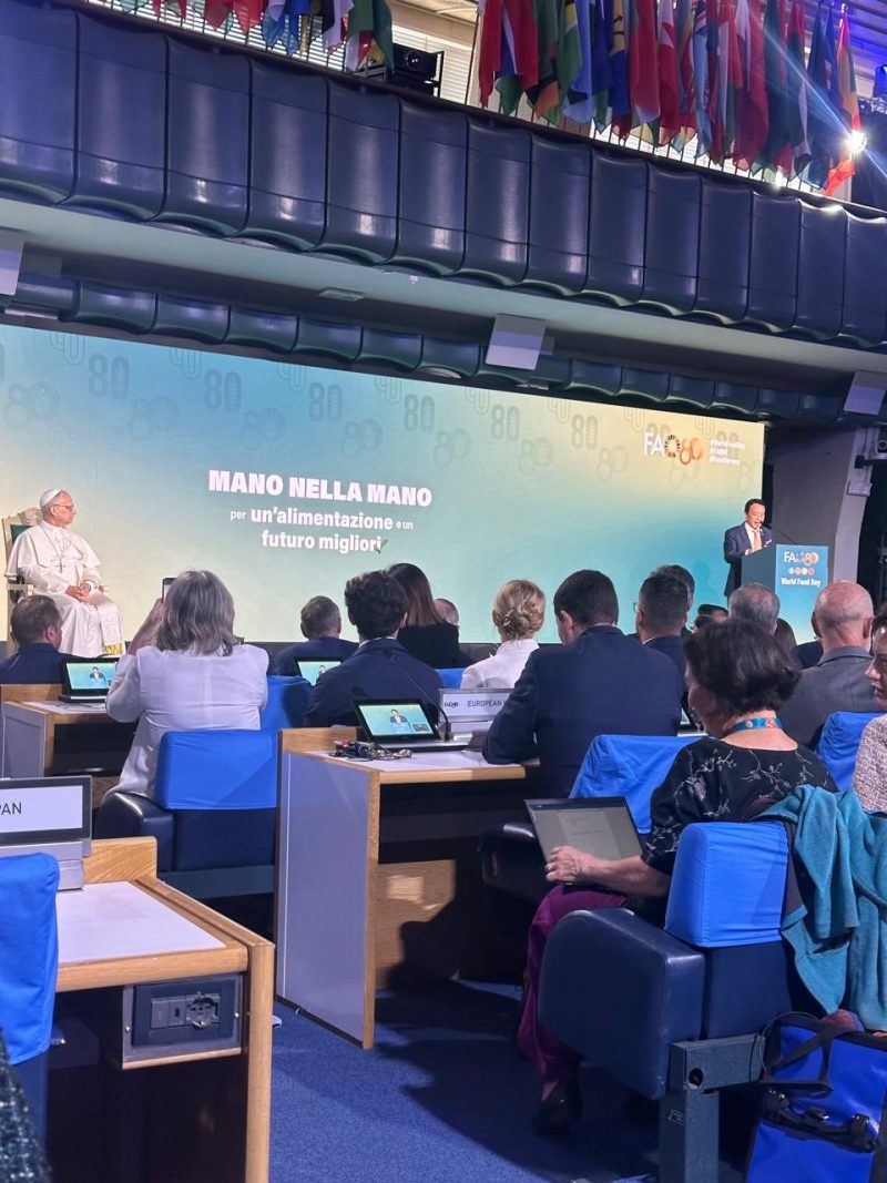 إيطاليا: سلطنة عمان تشارك في احتفال يوم الأغذية العالمي