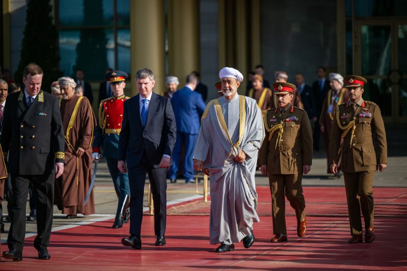 His Majesty concludes his visit to Russia