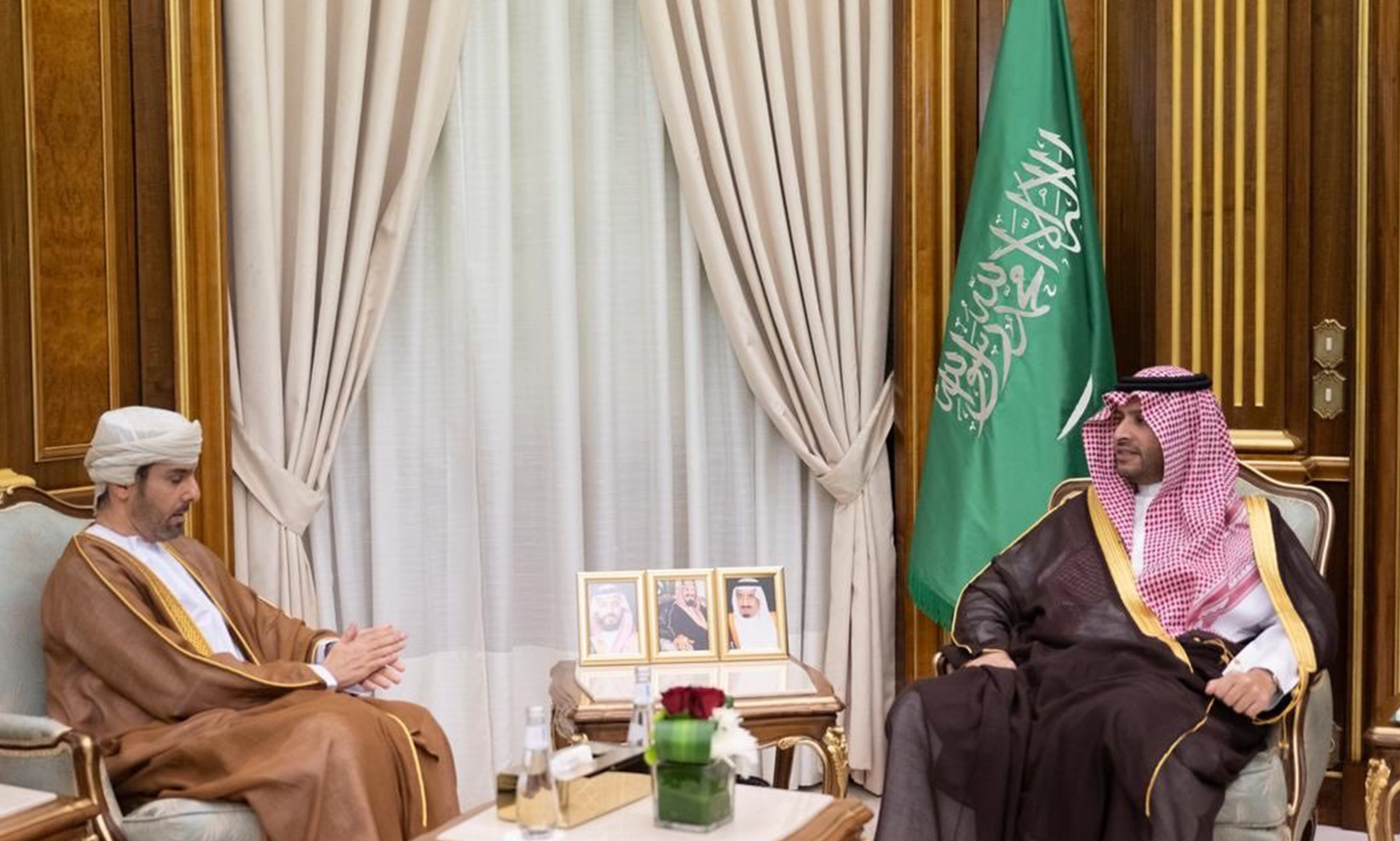 Riyadh: Prince Turki Al Saud, Minister of State and Member of the Saudi Council of Ministers, receives His Excellency the Ambassador