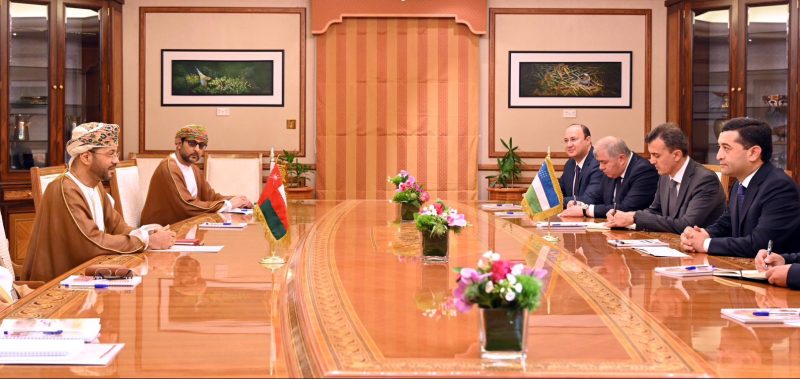 Oman and Uzbekistan hold talks