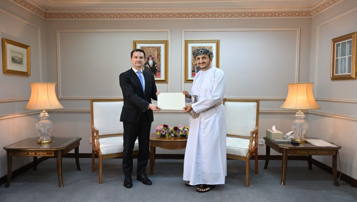 Sheikh-Khalifa-Alharthy-with-Slovenia-Ambassador-designate