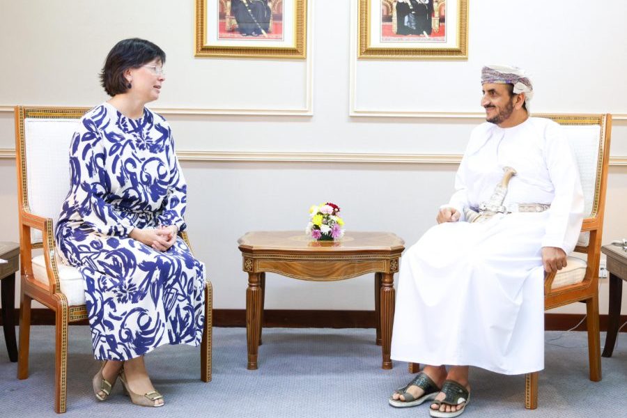 Sheikh-Khalifa-meets-Estonian Foreign Ministry Undersecretary-for-Economic-and-Development-Affairs