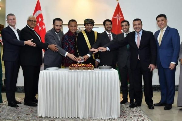 Singapore-Oman53rd National day celebrations