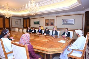 The Deputy Foreign Minister meets an American University delegation