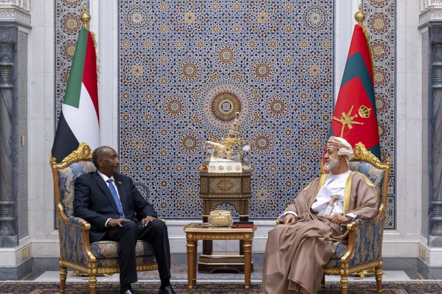 His Majesty receives Chairman of Transitional Sovereignty Council in Sudan