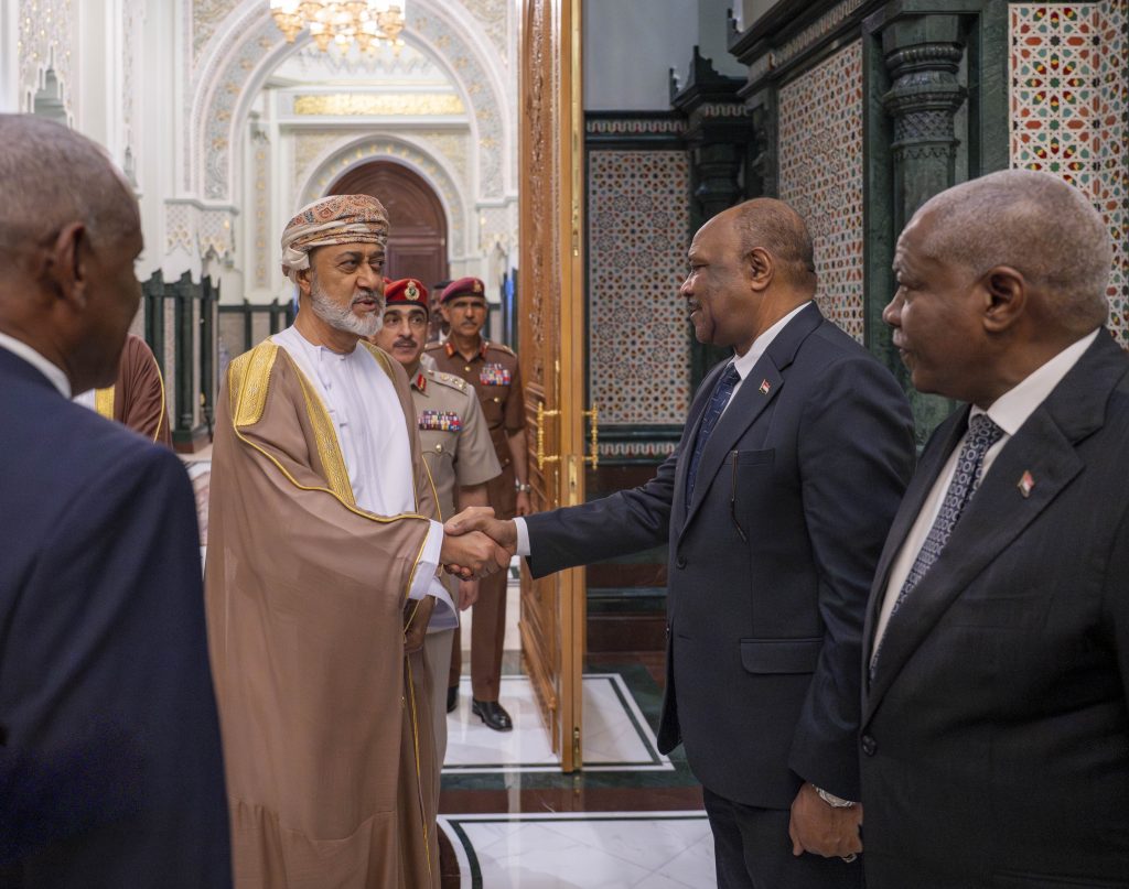 His Majesty receives Chairman of Transitional Sovereignty Council in Sudan
