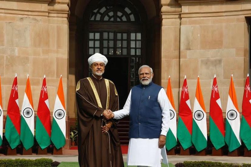 Sultan-Haitham-meets-Indian-Prime-Minister