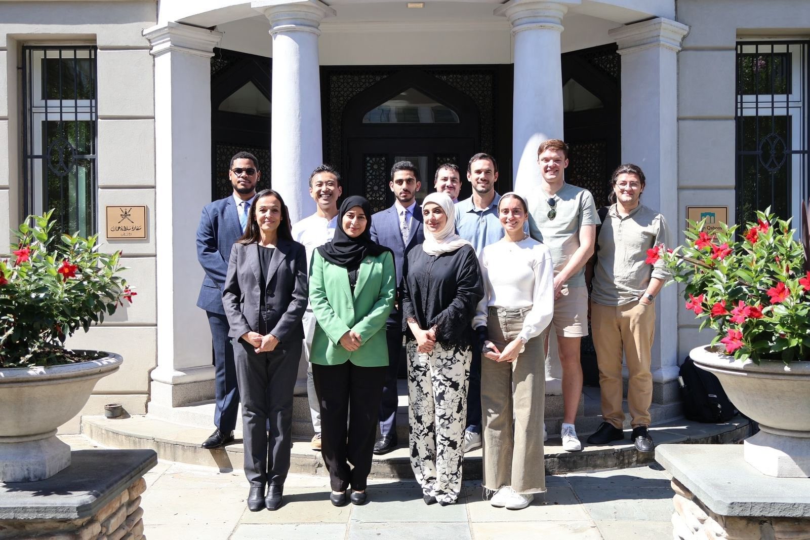 Sultan-Qaboos-Cultural-centre-welcoming-interns-from-John-Hopkins-University