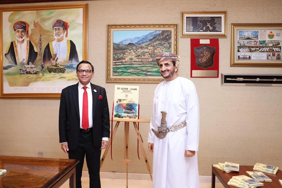 Launch-of-book-on-Oman-Sri-Lanka-Relations