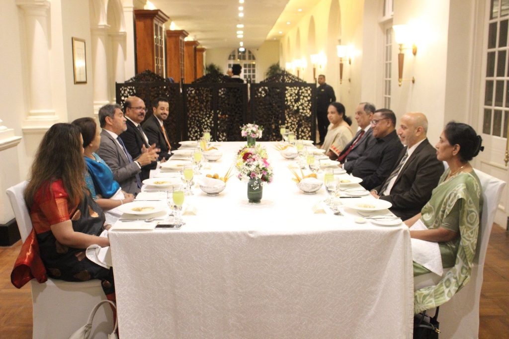 Adviser for Foreign Trade holds Sri Lanka meetings