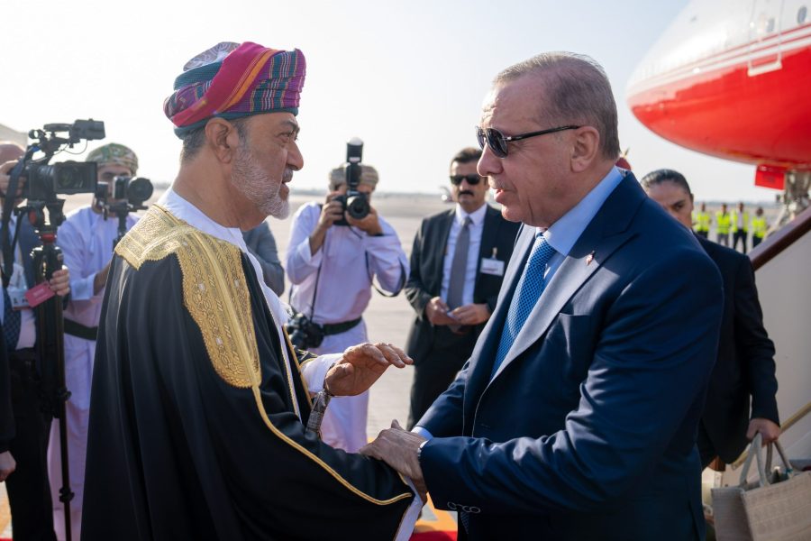President of Türkiye arrives in Oman