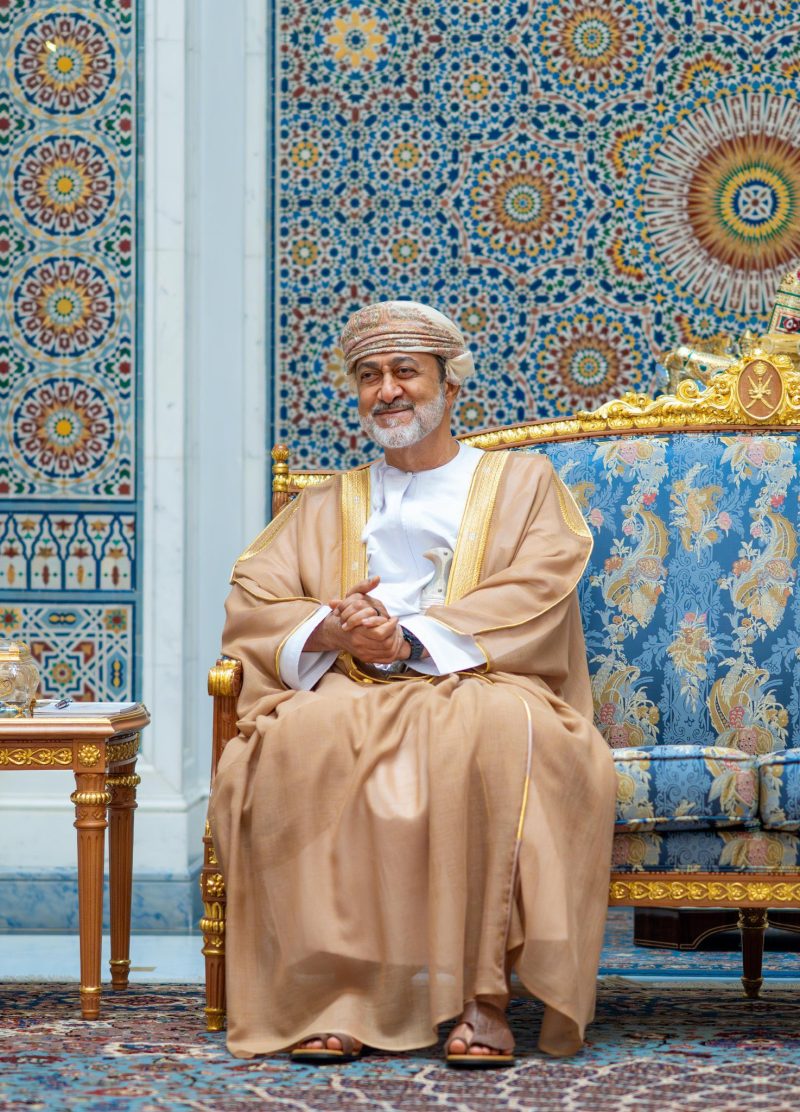 جلالة السلطان المعظم يستقبل ولي عهد دبي نائب رئيس الوزراء ووزير الدفاع بدولة الإمارات