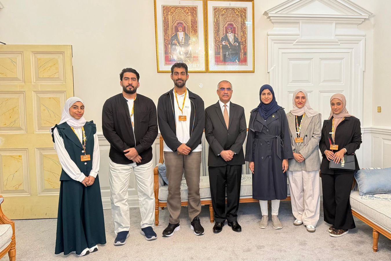 المملكة المتحدة:السفير يستقبل الفريق العماني المشارك في منتدى لندن الدولي