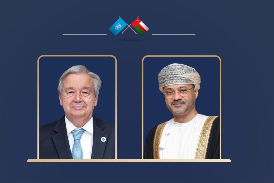 Minister discusses regional and international developments with the UN Secretary-General