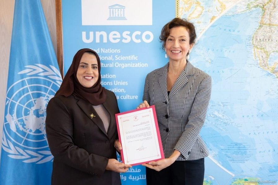 UNESCO Director-General receives credentials of Oman's Permanent Representative