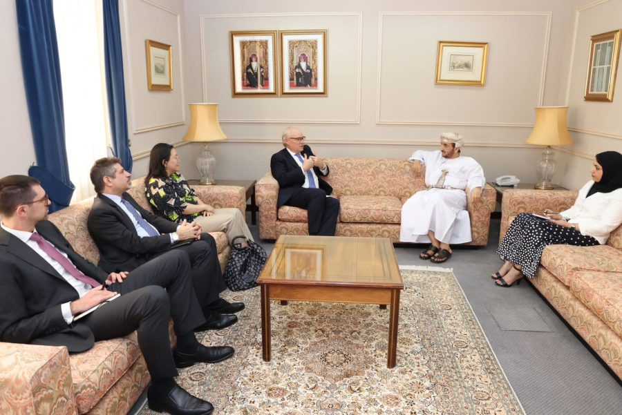 Oman-Diplomatic-Undersecretary-meets-US-Special-Envoy-for-Yemen