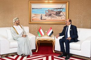 The Foreign Minister meets with the Minister of Foreign Affairs and Expatriates of the Republic of Yemen