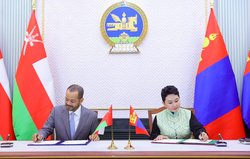 Sultanate of Oman and Mongolia discuss enhancing and developing areas of cooperation