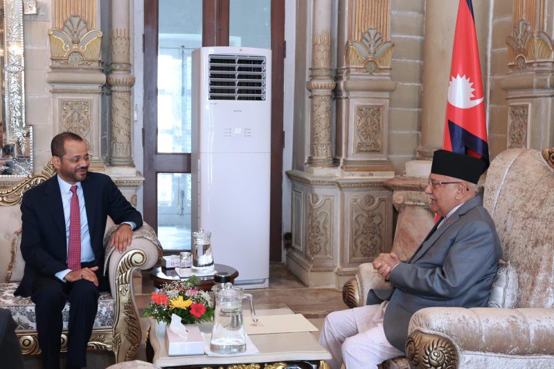 Foreign Minister meets Prime Minister of Nepal