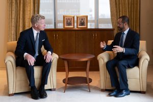 Foreign Minister meets UN special envoy for Yemen