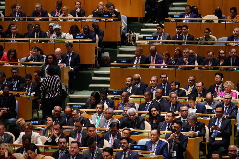 Foreign Minister at opening session of the 79th session of the United Nations General Assembly