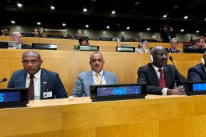 Oman at ministerial meeting at UN on Palestinian issue