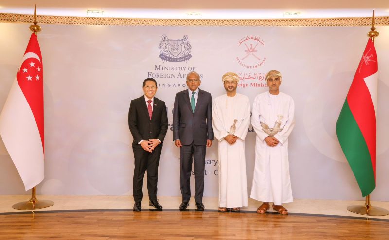 Oman and Singapore hold strategic dialogue session