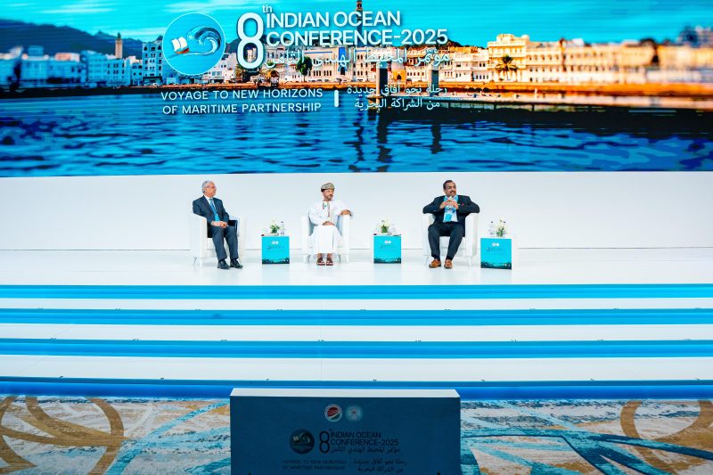 اختتام مؤتمر المحيط الهندي بجلسة حوارية جمعت وزير الخارجية ومسؤولين من الهند