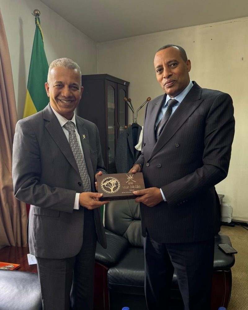إثيوبيا: سفير سلطنة عمان يلتقي رئيس دائرة الشرق الأوسط بالخارجية