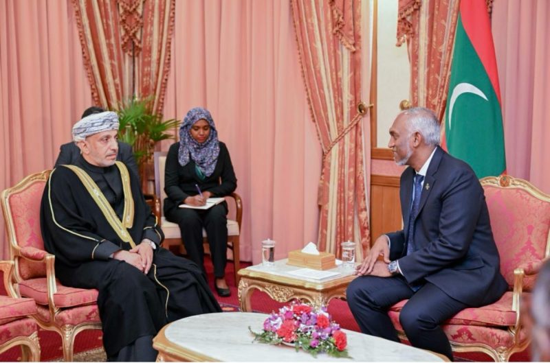 Oman Ambassador to ~Maldives presents his credentials