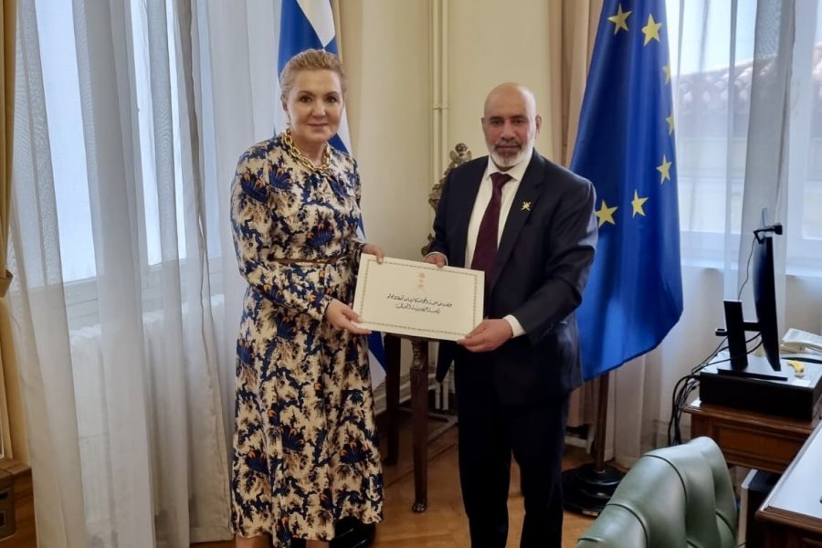 greece foreign ministry new oman ambassador